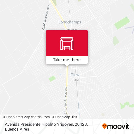 Avenida Presidente Hipólito Yrigoyen, 20423 map
