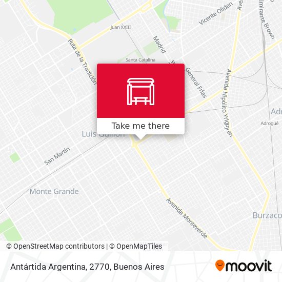 Antártida Argentina, 2770 map