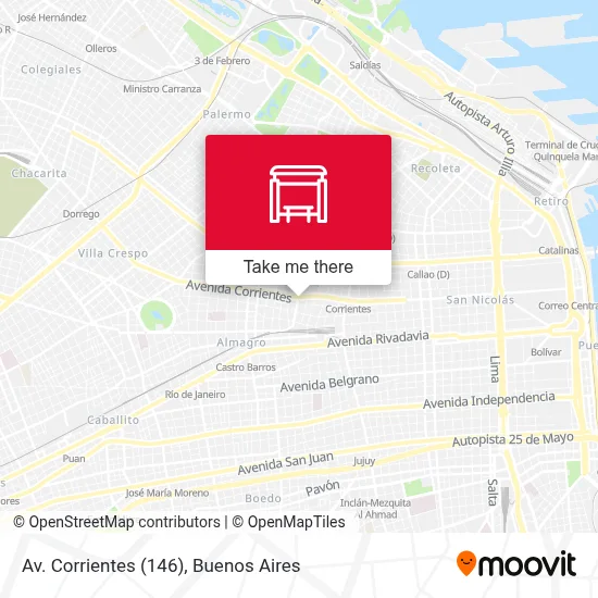 Av. Corrientes (146) map