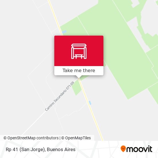 Mapa de Rp 41 (San Jorge)