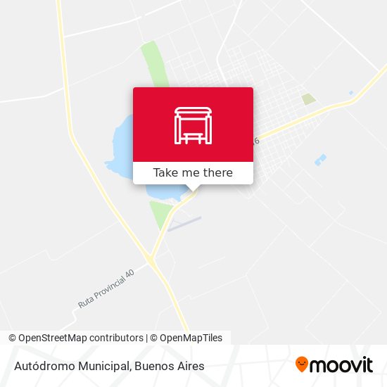 Mapa de Autódromo Municipal