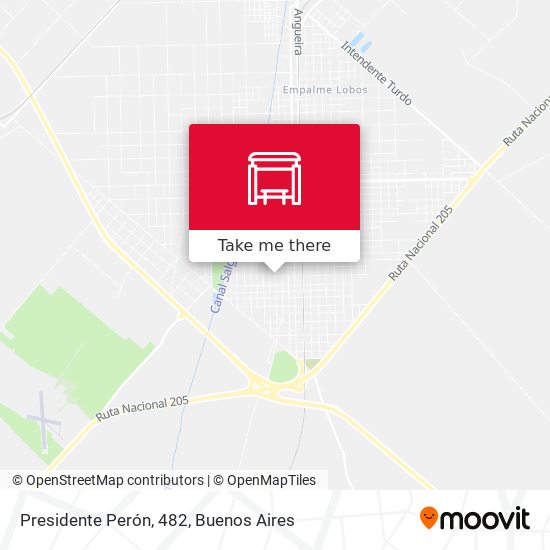Mapa de Presidente Perón, 482