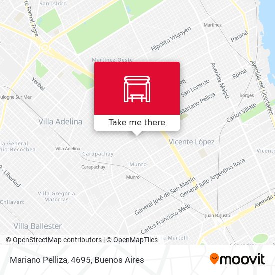 Mariano Pelliza, 4695 map