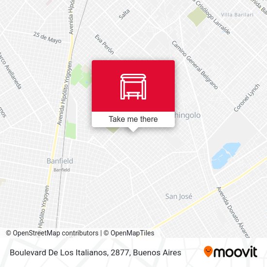 Boulevard De Los Italianos, 2877 map