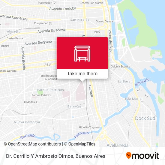 Mapa de Dr. Carrillo Y Ambrosio Olmos