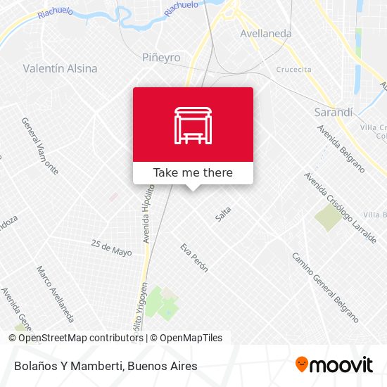 Mapa de Bolaños Y Mamberti