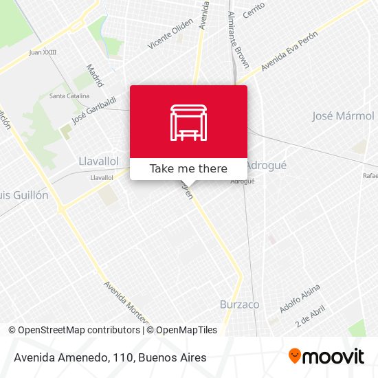 Avenida Amenedo, 110 map