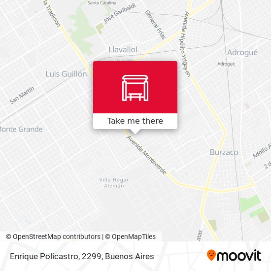 Enrique Policastro, 2299 map