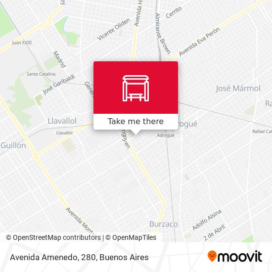 Mapa de Avenida Amenedo, 280