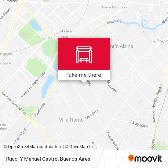 Rucci Y Manuel Castro map