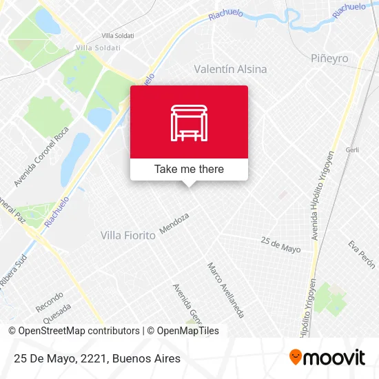 25 De Mayo, 2221 map