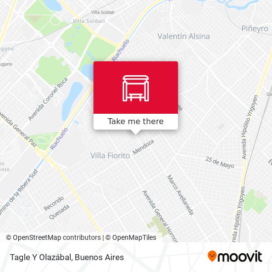 Tagle Y Olazábal map