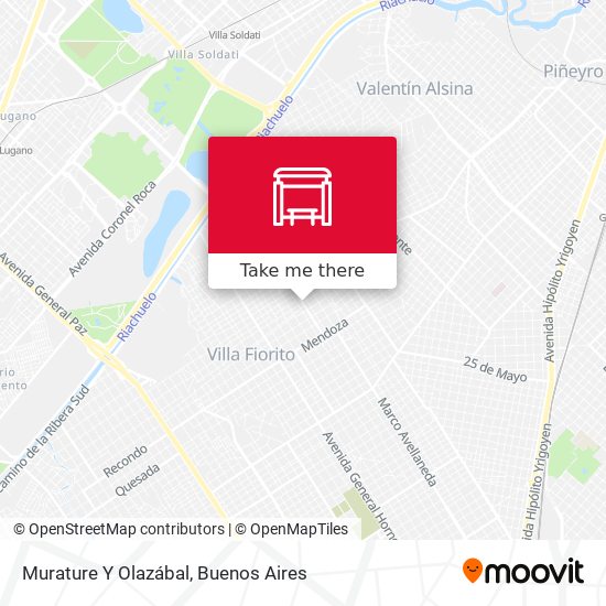 Murature Y Olazábal map