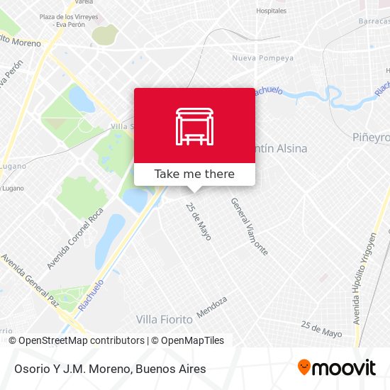 Mapa de Osorio Y J.M. Moreno