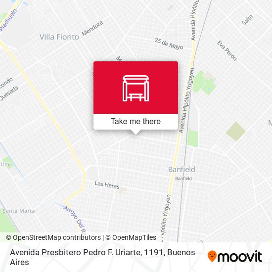 Avenida Presbitero Pedro F. Uriarte, 1191 map