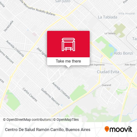 Centro De Salud Ramón Carrillo map