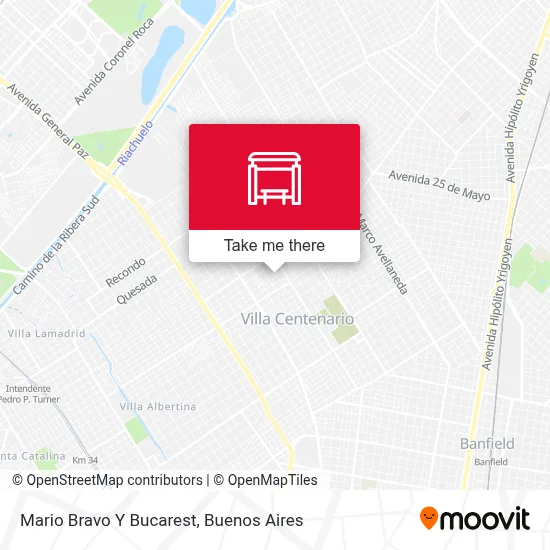 Mario Bravo Y Bucarest map