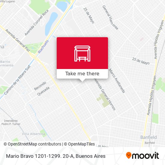 Mario Bravo 1201-1299. 20-A map