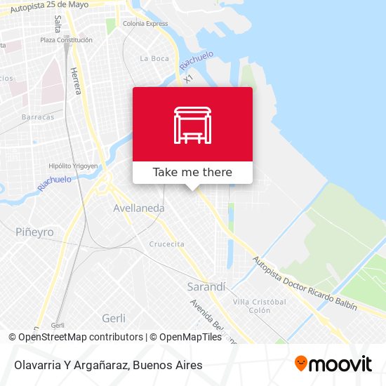 Mapa de Olavarria Y Argañaraz