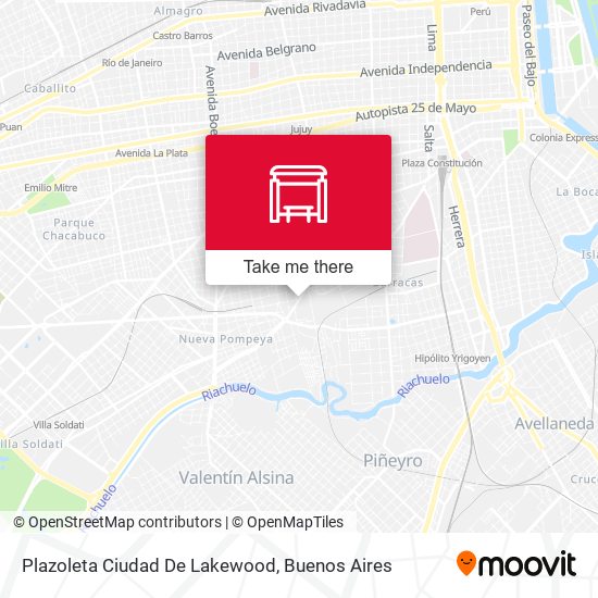 Plazoleta Ciudad De Lakewood map