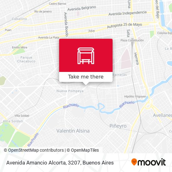 Avenida Amancio Alcorta, 3207 map