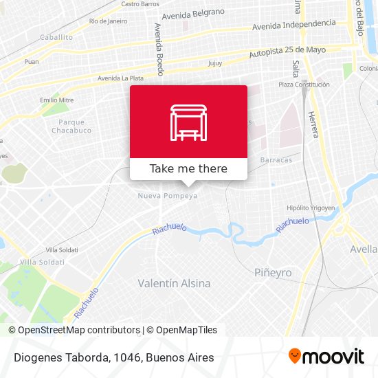 Diogenes Taborda, 1046 map