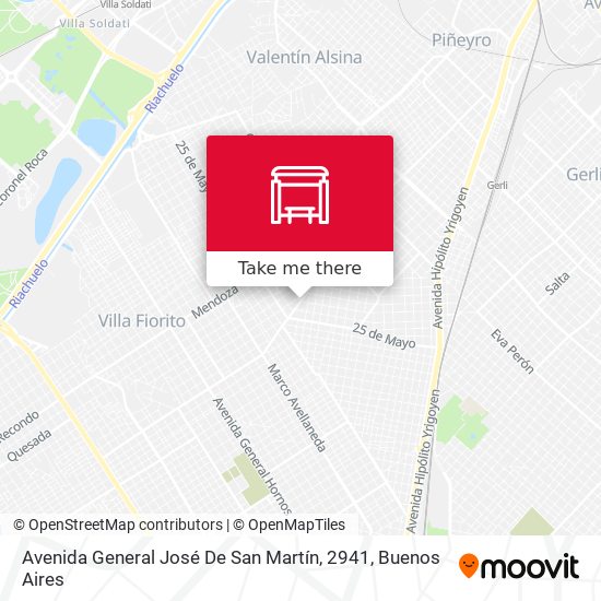 Avenida General José De San Martín, 2941 map