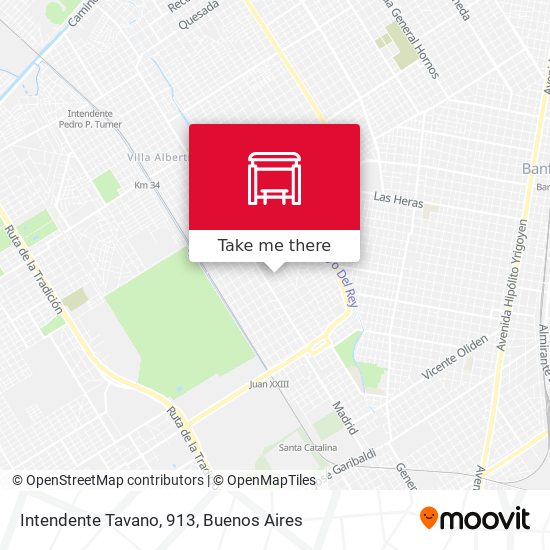 Intendente Tavano, 913 map