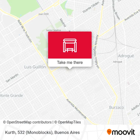 Kurth, 532 (Monoblocks) map