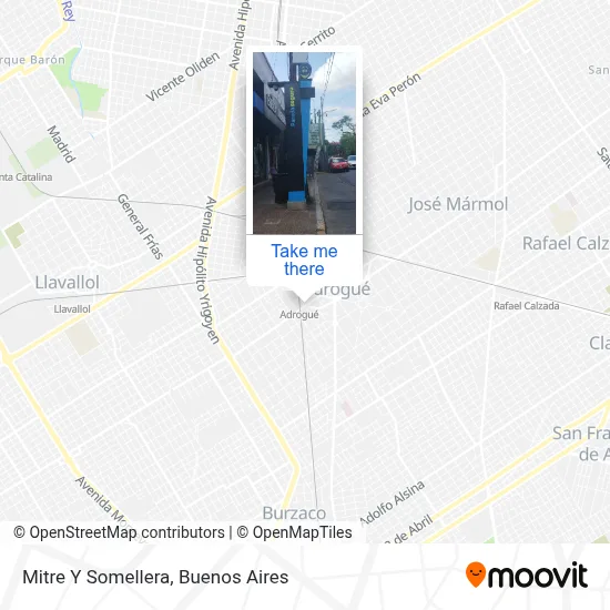 Mitre Y Somellera map