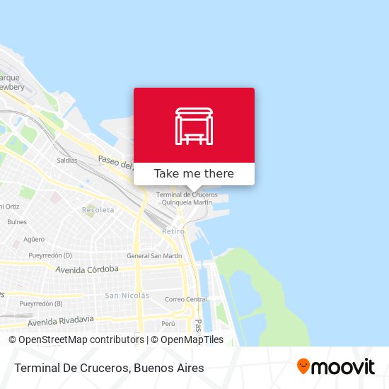 Terminal De Cruceros map