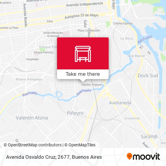 Mapa de Avenida Osvaldo Cruz, 2677