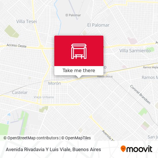 Mapa de Avenida Rivadavia Y Luis Viale