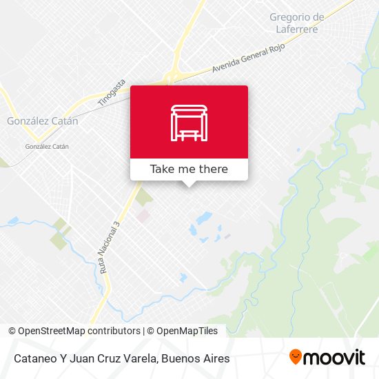 Cataneo Y Juan Cruz Varela map