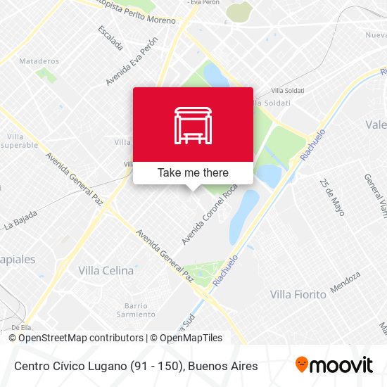 Centro Cívico Lugano (91 - 150) map
