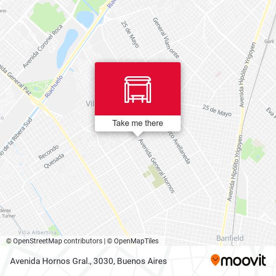 Avenida Hornos Gral., 3030 map