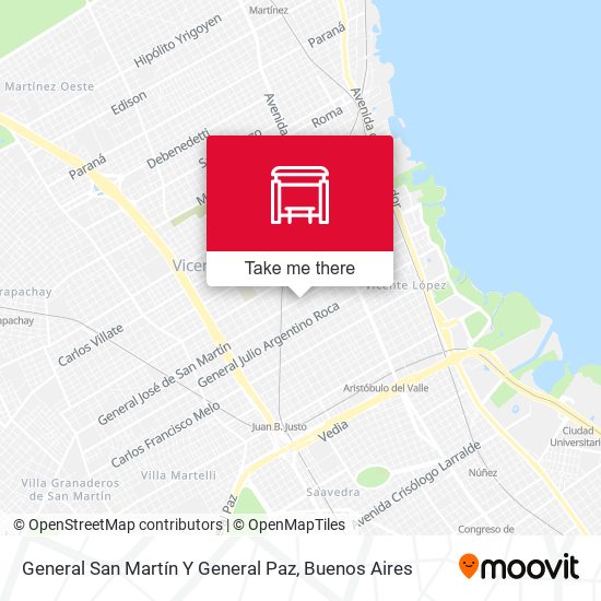 Mapa de General San Martín Y General Paz