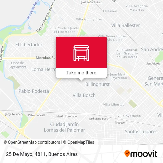 25 De Mayo, 4811 map