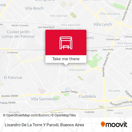Lisandro De La Torre Y Parodi map