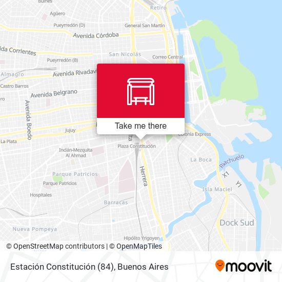 Mapa de Estación Constitución (84)