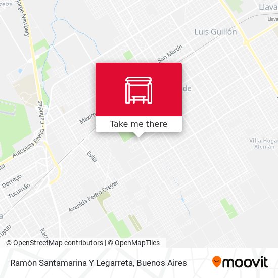 Mapa de Ramón Santamarina Y Legarreta