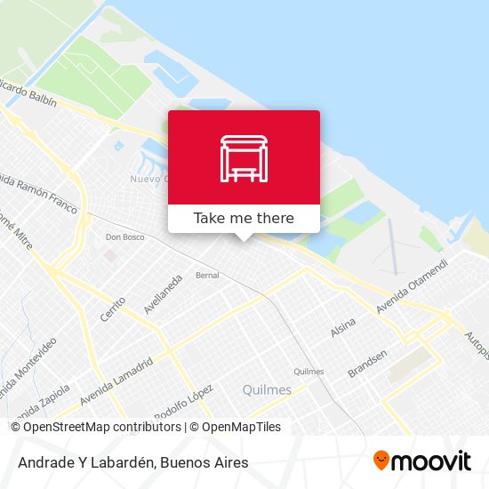 Mapa de Andrade Y Labardén