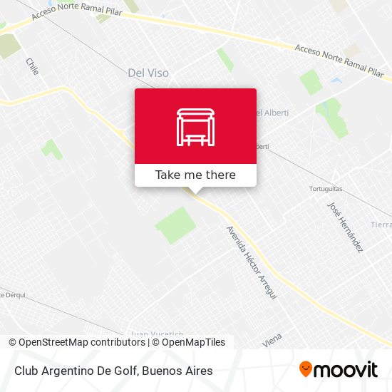 Club Argentino De Golf map