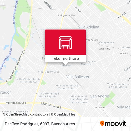 Pacífico Rodríguez, 6097 map