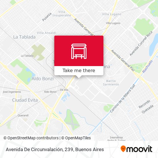 Mapa de Avenida De Circunvalación, 239