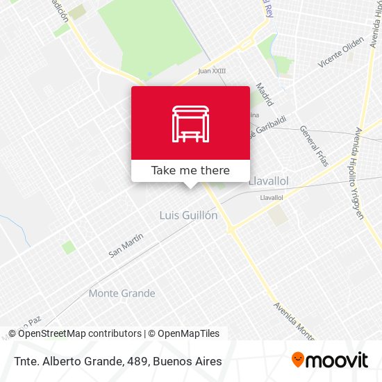 Tnte. Alberto Grande, 489 map