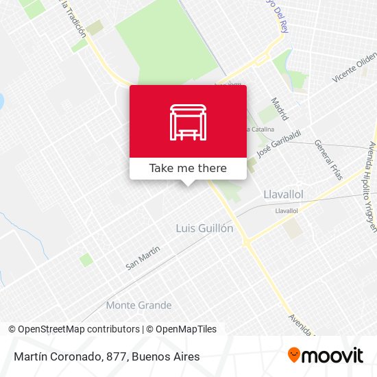 Martín Coronado, 877 map