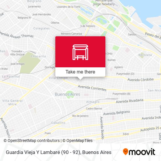 Guardia Vieja Y Lambaré (90 - 92) map