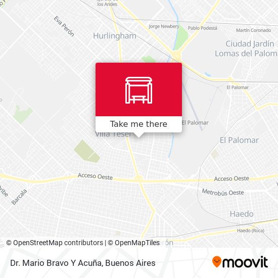 Dr. Mario Bravo Y Acuña map