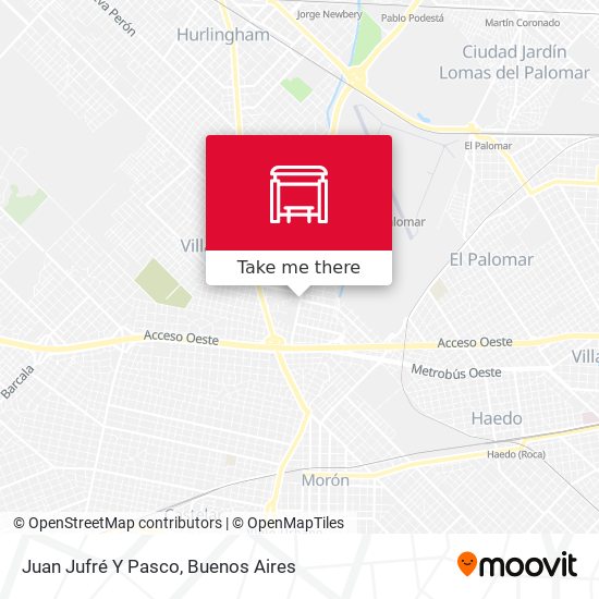 Mapa de Juan Jufré Y Pasco